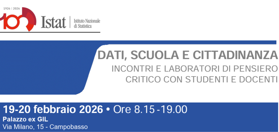Dati scuola e cittadinanza &ndash; incontri e laboratori di pensiero critico con studenti e docenti &ndash; istat